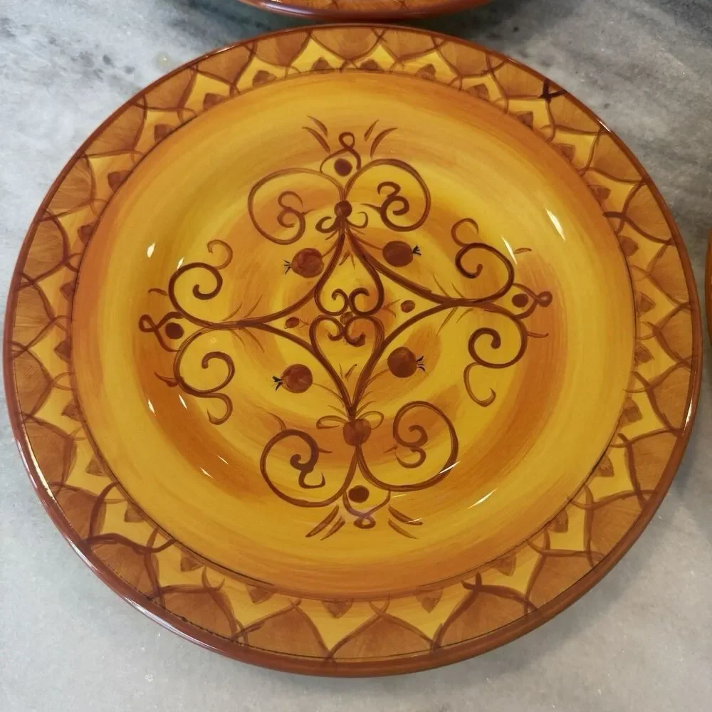 Pier 1 One Karistan Salad Plates | Earthenware | Set of 4